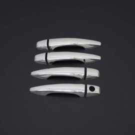 Citroen C4 Hatchback Chrome Door Handle (4 Doors, Stainless Steel) - 2010 and Later Models