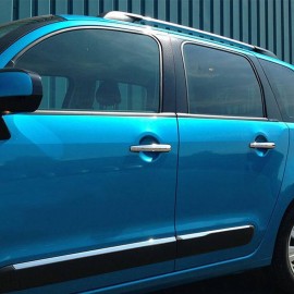 Citroen C4 Hatchback Chrome Door Handle (4 Doors, Stainless Steel) - 2010 and Later Models