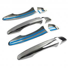 Citroen C4 Picasso MPV Krom Kapı Kolu (4 Kapı, Paslanmaz Çelik) - 2013-2018 Modeller