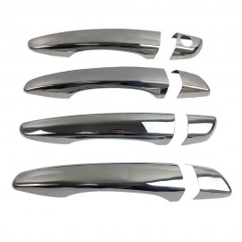 Citroen C4 Picasso MPV Krom Kapı Kolu (4 Kapı, Paslanmaz Çelik) - 2013-2018 Modeller