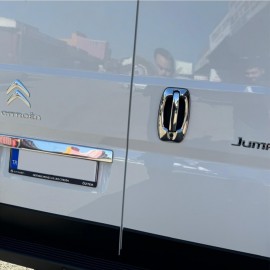 Citroen Jumper Van Krom Kapı Kolu (4 Kapı, 8 Parça, Paslanmaz Çelik) - 2006 ve Sonrası Modeller