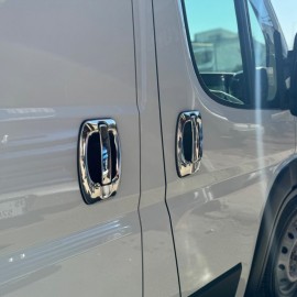 Citroen Jumper Van Krom Kapı Kolu (4 Kapı, 8 Parça, Paslanmaz Çelik) - 2006 ve Sonrası Modeller