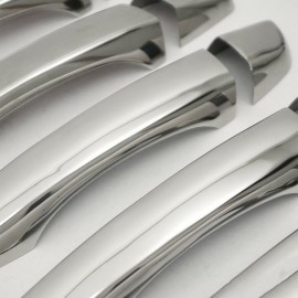 Citroen Jumpy Van Krom Kapı Kolu (4 Kapı, Paslanmaz Çelik, 2 Delik, 1 Sürgülü) - 2017 ve Sonrası Modeller