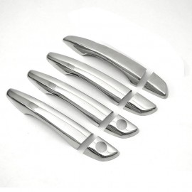 Citroen Jumpy Van Krom Kapı Kolu (4 Kapı, Paslanmaz Çelik, 2 Delik, 1 Sürgülü) - 2017 ve Sonrası Modeller