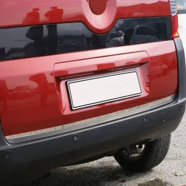 Citroen Nemo Minivan Krom Bagaj Alt Çıtası Paslanmaz Çelik - 2007 ve Sonrası Modeller