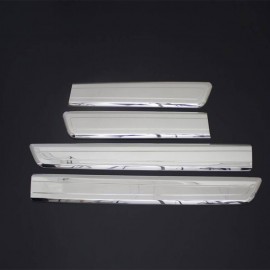 Citroen Nemo Minivan Krom Yan Kapı Çıtası 4 Parça Paslanmaz Çelik - 2007 ve Sonrası Modeller