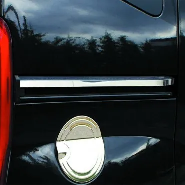 Citroen Nemo Minivan Krom Sürgülü Kapı Çıtası 2 Parça Paslanmaz Çelik - 2007 ve Sonrası Modeller