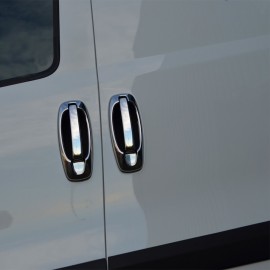 Citroen Nemo MPV Krom Kapı Kolu 4 Kapı 8 Parça Paslanmaz Çelik (Set) - 2007 ve Sonrası Modeller