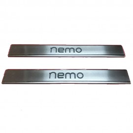 Citroen Nemo MPV Krom Kapı Eşiği 2 Parça Paslanmaz Çelik - 2007 ve Sonrası Modeller