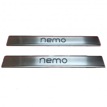 Citroen Nemo MPV Krom Kapı Eşiği 2 Parça Paslanmaz Çelik - 2007 ve Sonrası Modeller