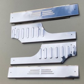 Citroen Nemo MPV Krom İç Kapı Eşiği 4 Parça Paslanmaz Çelik - 2007 ve Sonrası Modeller