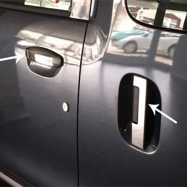 Dacia Dokker Lav Krom Kapı Kolu 4 Kapı Paslanmaz Çelik - 2012 ve Sonrası Modeller