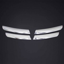 Dacia Dokker Lav Krom Ön Panjur 4 Parça Paslanmaz Çelik - 2012-2017 Modeller