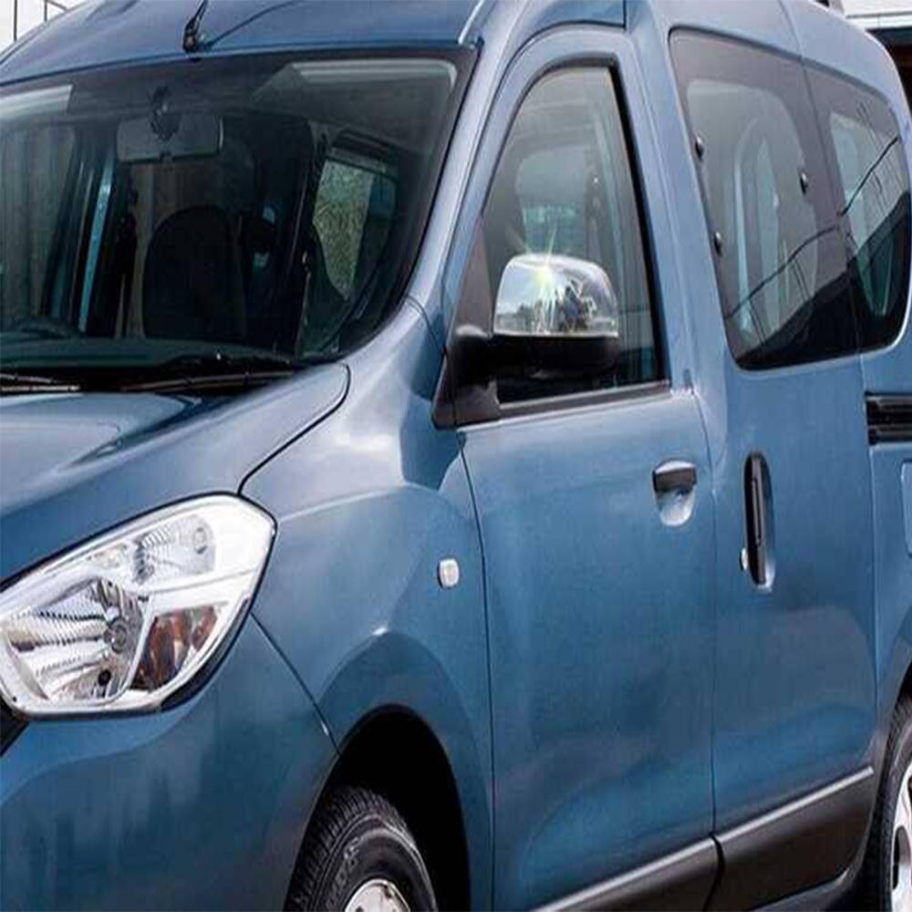 Dacia Dokker Lav Krom Ayna Kapağı 2 Parça Paslanmaz Çelik - 2012 ve Sonrası Modeller