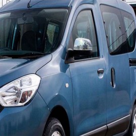 Dacia Dokker Lav Krom Ayna Kapağı 2 Parça Paslanmaz Çelik - 2012 ve Sonrası Modeller
