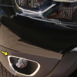 Dacia Duster SUV Krom Sis Farı Çerçevesi (2 Parça, Paslanmaz Çelik) - 2010-2017 Modeller