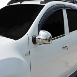 Dacia Duster SUV Ayna Kapağı (2 Parça, ABS Krom) - 2010-2012 Modeller