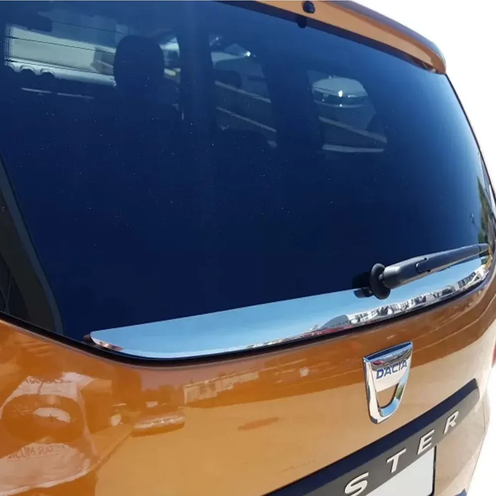 Dacia Duster SUV Krom Bagaj Camı Alt Çıtası (Paslanmaz Çelik) - 2012-2017 Modeller