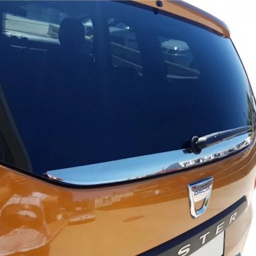 Dacia Duster SUV Krom Bagaj Camı Alt Çıtası (Paslanmaz Çelik) - 2012-2017 Modeller