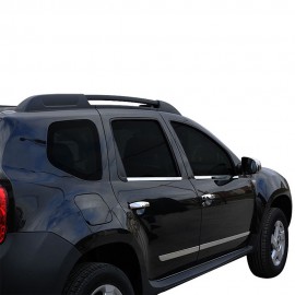 Dacia Duster SUV Krom Cam Çıtası 4 Parça (Paslanmaz Çelik) - 2010-2017 Modeller