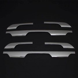 Dacia Duster SUV Krom Yan Marşpiyel Üstü Çıta (6 Parça, Paslanmaz Çelik) - 2018-2023 Modeller