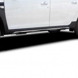 Dacia Duster SUV Krom Yan Marşpiyel Üstü Çıta (6 Parça, Paslanmaz Çelik) - 2018-2023 Modeller