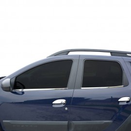 Dacia Duster SUV Krom Cam Çıtası (4 Parça, Paslanmaz Çelik) - 2018-2023 Modeller
