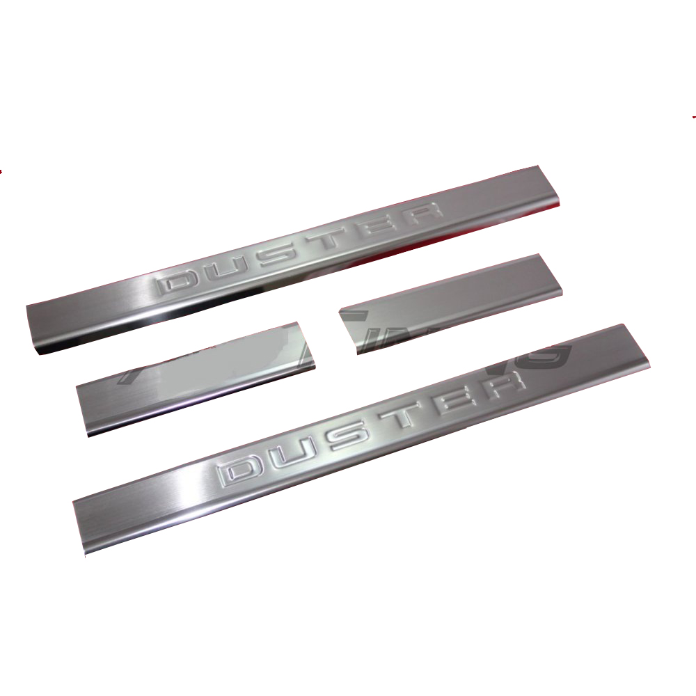 Dacia Duster SUV Krom Kapı Eşiği (4 Parça) - Paslanmaz Çelik (2018-2023)