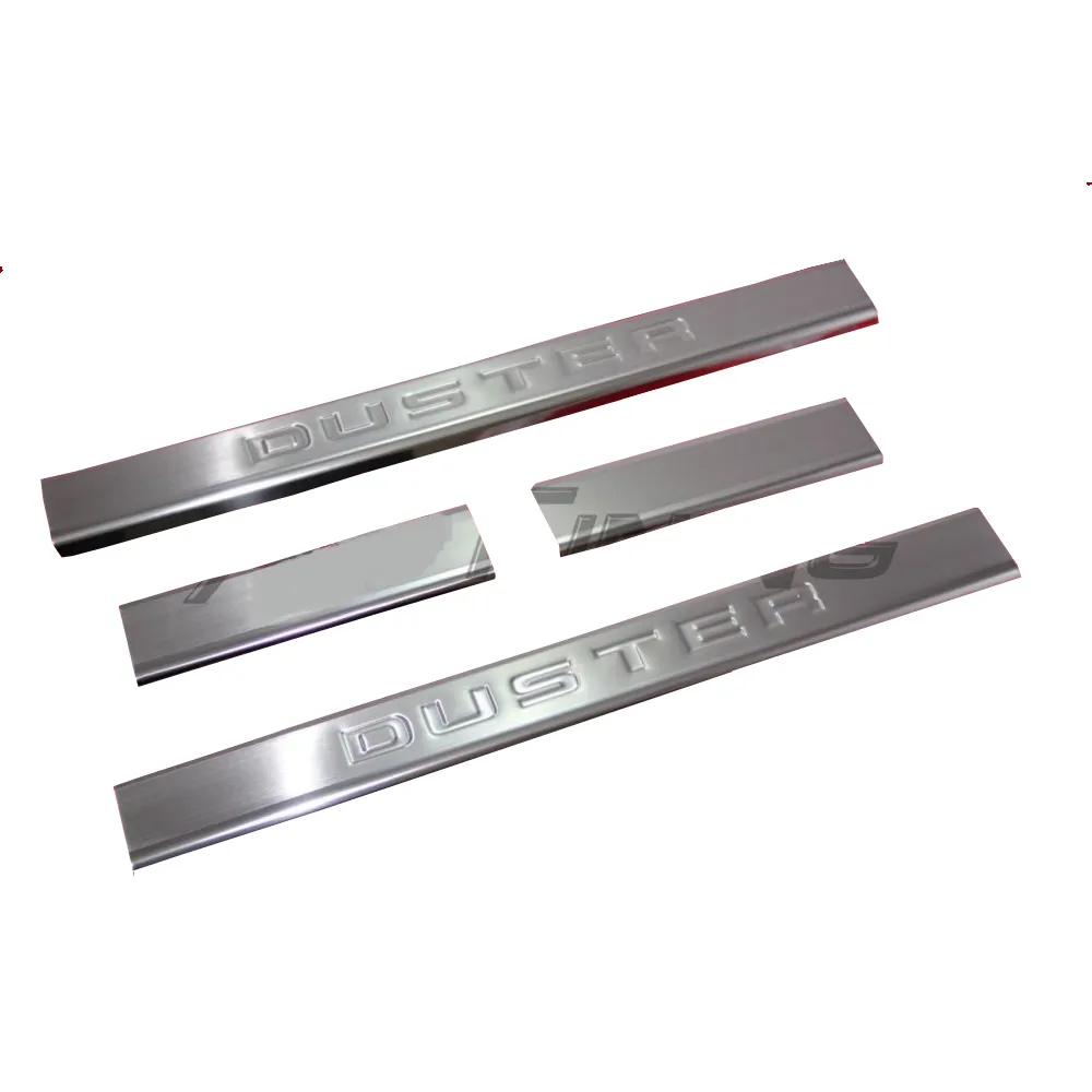 Dacia Duster SUV Krom Kapı Eşiği (4 Parça) - Paslanmaz Çelik (2018-2023)