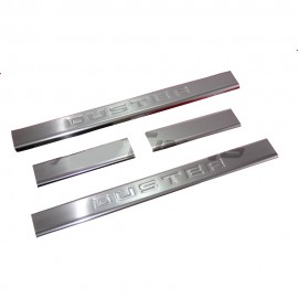 Dacia Duster SUV Krom Kapı Eşiği (4 Parça) - Paslanmaz Çelik (2018-2023)