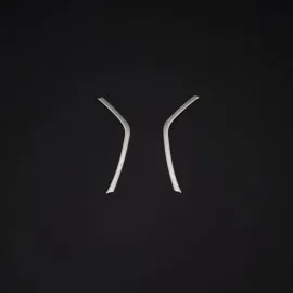 Dacia Duster SUV Krom Ön Panjur Yanları (2 Parça) - Paslanmaz Çelik (2018-2023)