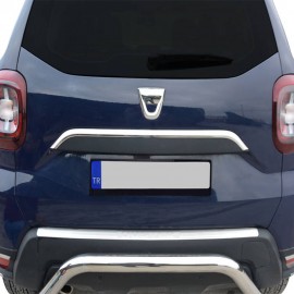 Dacia Duster SUV Krom Arka Tampon Eşiği (Paslanmaz Çelik) 2018 - 2023