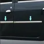 Dacia Logan Sedan Krom Yan Kapı Çıtası (4 Parça Paslanmaz Çelik) - 2005-2012 Modeller