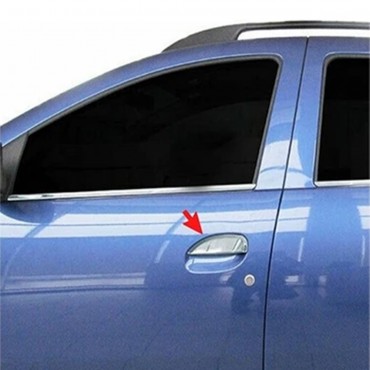 Dacia Logan MCV SW Krom Kapı Kolu 4 Kapı Paslanmaz Çelik - 2013 ve Sonrası Modeller