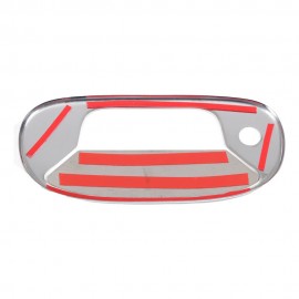 Fiat Doblo Chrome Tailgate Handle Cover (2 Pieces Stainless Steel) - 2000-2010 Models