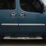 Fiat Doblo Krom Yan Kapı Çıtası (4 Parça Paslanmaz Çelik) - 2000-2006 Modeller