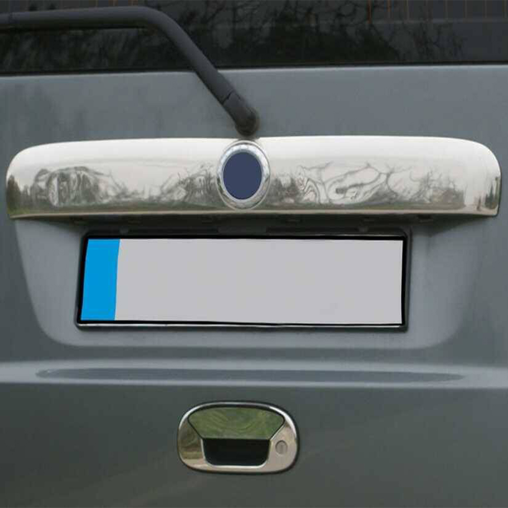 Fiat Doblo Chrome Trunk Trim (Stainless Steel) - 2006-2010 Models