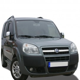 Fiat Doblo Krom Ön Panjur (Paslanmaz Çelik 2 Parça) - 2006-2010 Modeller