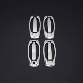 Fiat Doblo Chrome Door Handle 4 Doors 8 Pieces (Stainless Steel Set) - 2010-2022 Models