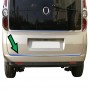 Fiat Doblo Krom Bagaj Alt Çıtası (Paslanmaz Çelik) - 2010-2014 Modeller