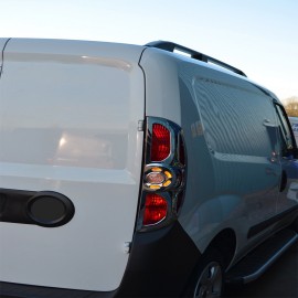 Fiat Doblo Tail Light Frame (2 Pieces ABS Chrome) - 2010-2014 Models