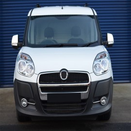 Fiat Doblo Fog Light Frame (2 Pieces ABS Chrome) - 2010-2014 Models
