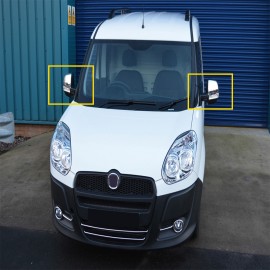 Fiat Doblo Ayna Kapağı (2 Parça ABS Krom) - 2010-2023 Modeller