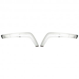 Fiat Doblo Krom Ön Tampon Kaşı (2 Parça ABS) - 2010-2014 Modeller