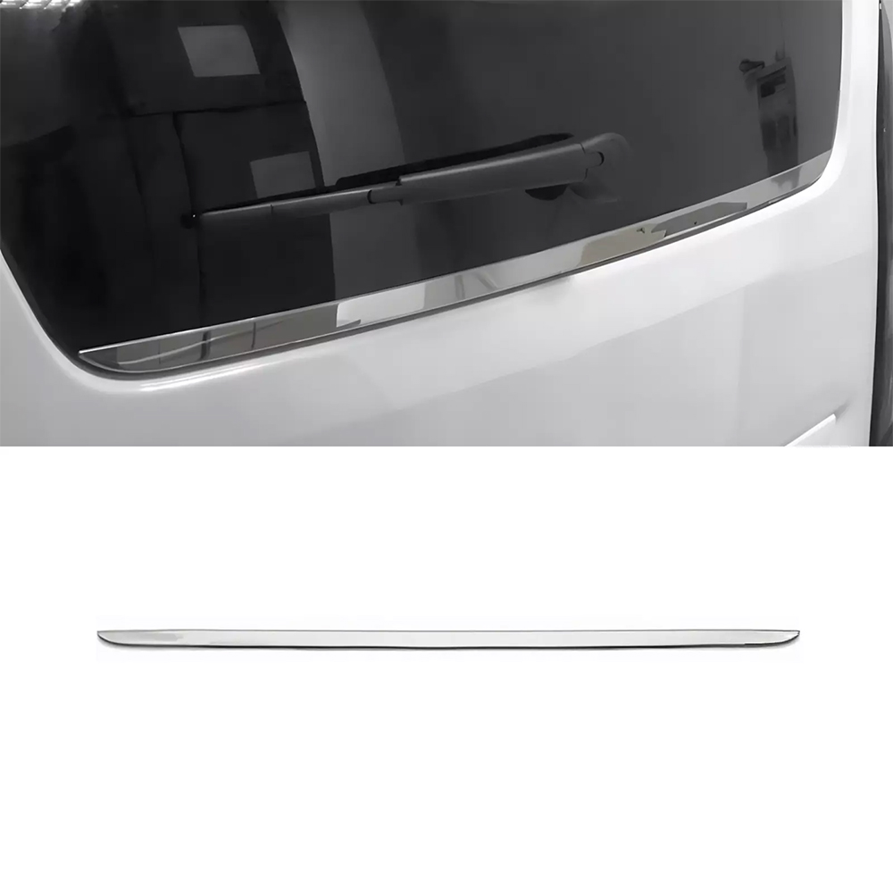 Fiat Doblo Krom Bagaj Camı Alt Çıtası (Paslanmaz Çelik) - 2023 ve Sonrası Modeller