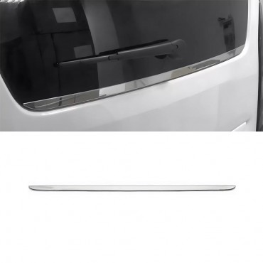 Fiat Doblo Krom Bagaj Camı Alt Çıtası (Paslanmaz Çelik) - 2023 ve Sonrası Modeller