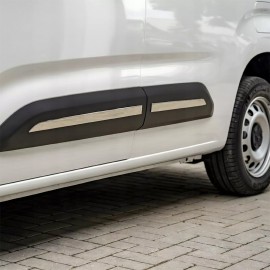 Fiat Doblo Krom Yan Kapı Çıtası (4 Parça Paslanmaz Çelik) - 2023 ve Sonrası Modeller