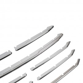 Fiat Ducato Krom Ön Panjur (8 Parça Paslanmaz Çelik) - 2015-2022