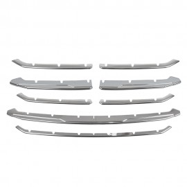 Fiat Ducato Krom Ön Panjur (8 Parça Paslanmaz Çelik) - 2015-2022