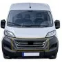 Fiat Ducato Krom Ön Panjur (3 Parça Paslanmaz Çelik) - 2022-2024
